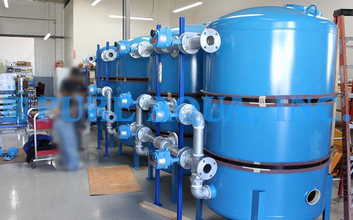Commercial Media Water Filter System 300,000 GPD - Kuwait - Image 4
