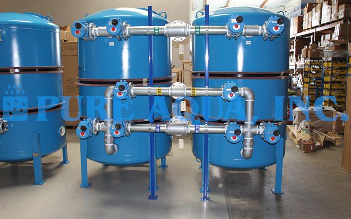 Commercial Media Water Filter System 300,000 GPD - Kuwait - Image 5