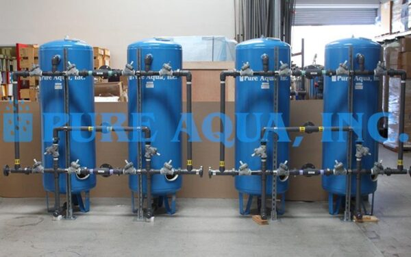Duplex Multi Media Filter 72000 GPD - Kuwait