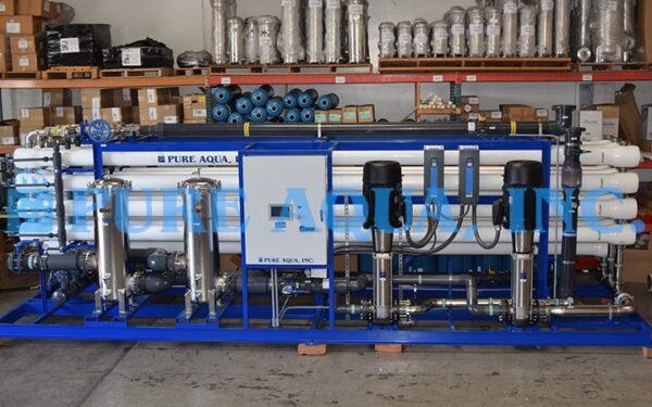 Industrial Brackish RO Equipment for General Use 600,000 GPD - Kuwait