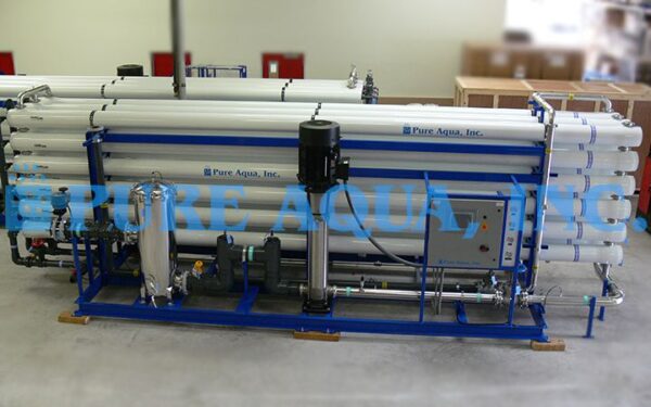 Industrial Brackish Water Reverse Osmosis Machines 3 x 528,400 GPD - UAE