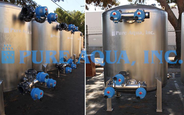 Industrial Multi Media Filters 196 GPM - Saudi Arabia - Image 2