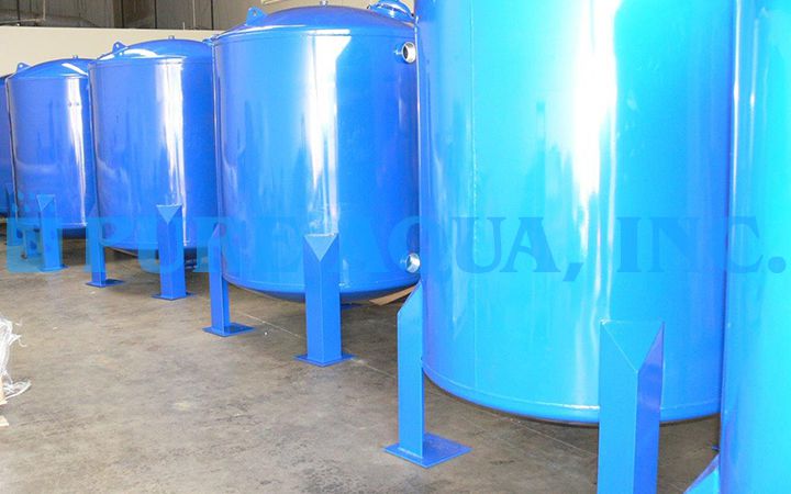 Industrial Multimedia Filter System 500,000 GPD - Kuwait - Image 2