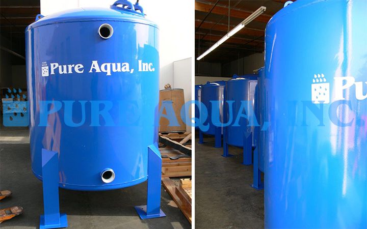 Industrial Multimedia Filter System 500,000 GPD - Kuwait