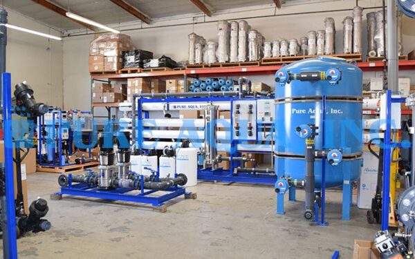 Industrial Reverse Osmosis System for Well Water Treatment for Agriculture - Qatar