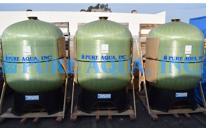 Operated Activated Carbon Filter for Beverages 3X 175 GPM - Saudi Arabia