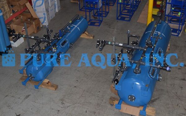 Mixed Bed Deionizer System for Hospitals 1 x 18 GPM & 1 x 50 GPM - Kuwait