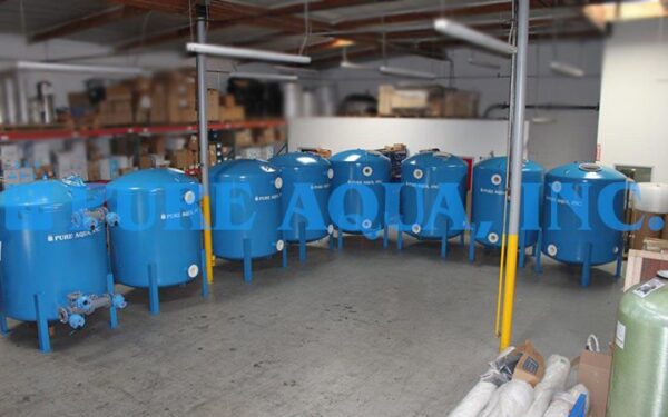 Multimedia Filtration System for Silt Reduction 1,000,000 GPD- Kuwait