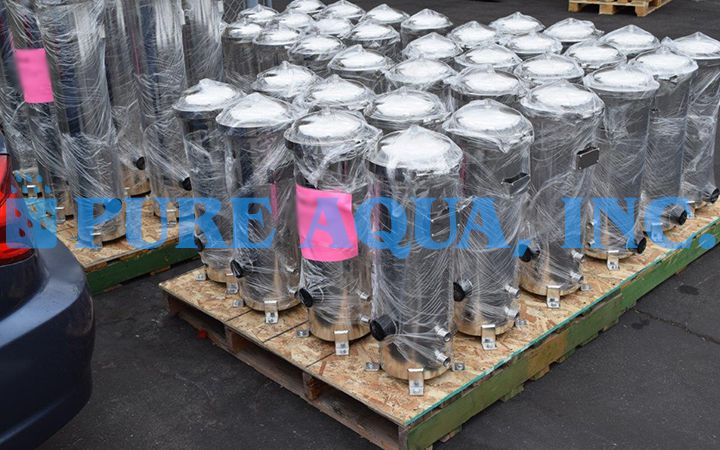 RO Stainless Steel Cartridge Filter Housing 10 x 72,000 and 10 x 60,000 GPD - Kuwait - Image 2