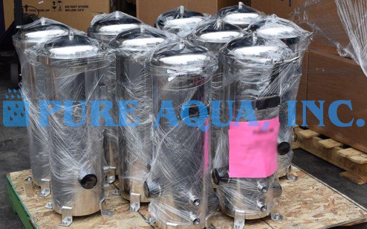 RO Stainless Steel Cartridge Filter Housing 10 x 72,000 and 10 x 60,000 GPD - Kuwait - Image 3