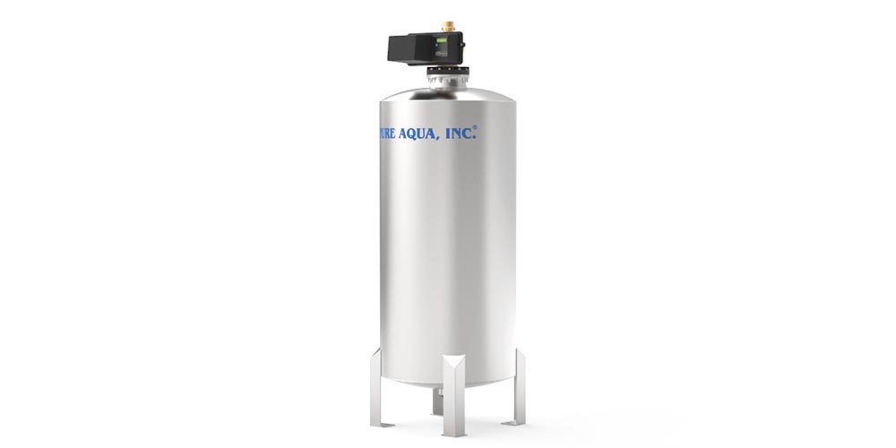 Commercial Stainless Tank Water Media Filter MF-450 with Fleck Valve - Image 3