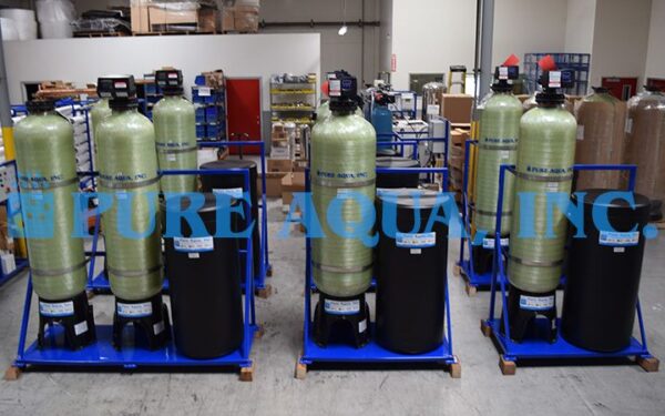 Skid Mounted Softening Systems 6 x 20 GPM - Kuwait
