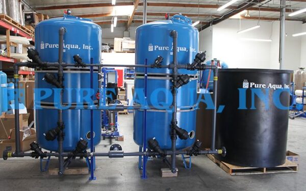 Twin Alternating Softening System 65 GPM - Kuwait