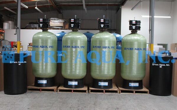 Twin Water Softener Systems for Pretreatment 2 x 185 GPM - Saudi Arabia