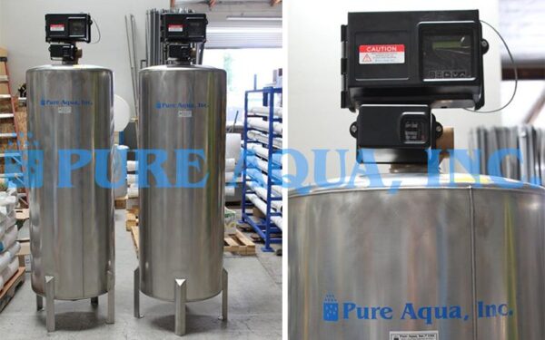Commercial Twin Alternating Water Softner Unit 97,920 GPD - Saudi Arabia